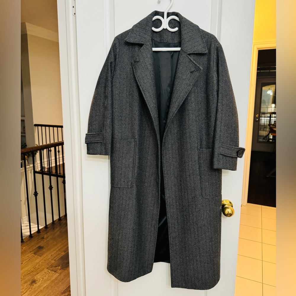 Long French Coat 🧥 Straight mid-calf Cut